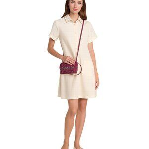 Vintage Maggi B Quilted Purse Wallet Clutch Bag Pouch Crossbody Women's Woman's